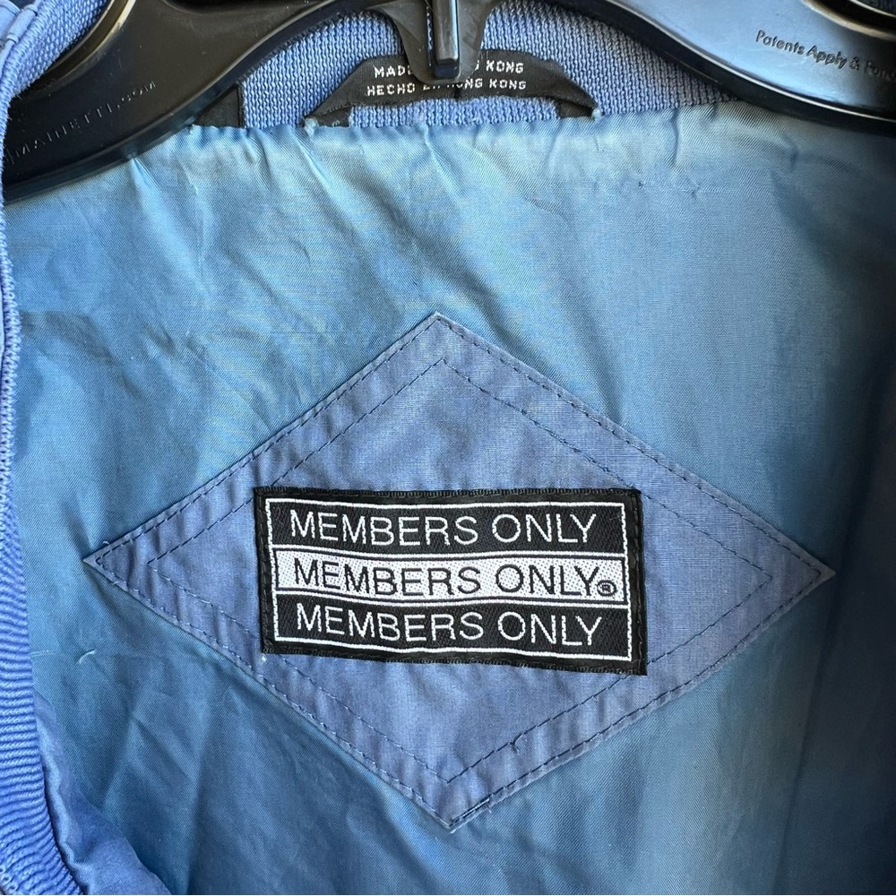 ππ£ Vintage 80βs Members Only Racer style jacket - Picture 8 of 10